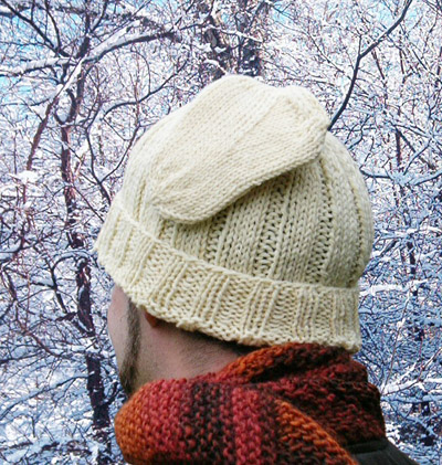 Knitting Patterns Galore - A Real Stocking Cap
