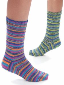 Jacquard & Stripe Socks