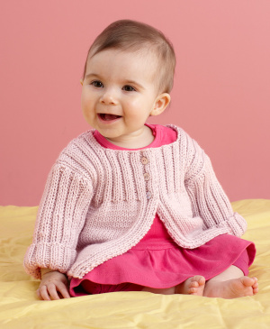 Knitting Patterns Galore - Everyday Baby Cardi