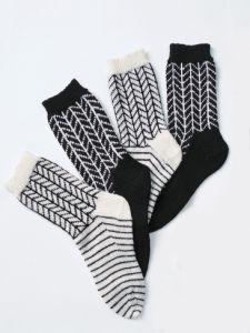 Graphic Chevron socks