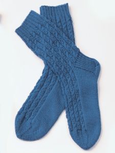 Men's Casual Cable socks