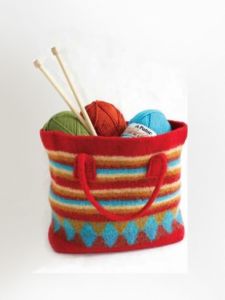 Felted Shopping Bag