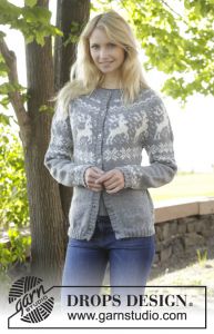 Silver Stag Cardigan