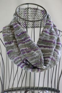 Zigzag Ribbon Stitch Cowl