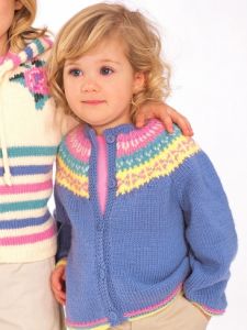 Fair Isle Classic Kid Cardigan