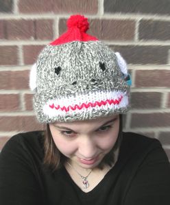 Sock Monkey Hat