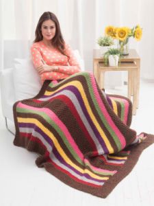 Amish Stripe Afghan