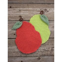 Pear-y Nice Dishcloth