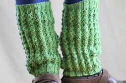 Gradated Rib Leg Warmers 