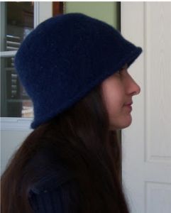 Felted Cloche