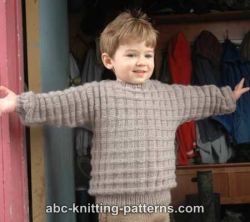 Little Boy's Cuff-to-Cuff Sweater