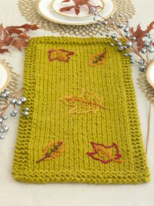 Leaf Strewn Table Runner