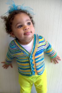 Seamless Baby Cardigan