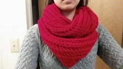 Brioche Infinity Scarf 