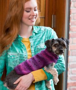 Paw Print Dog Sweater