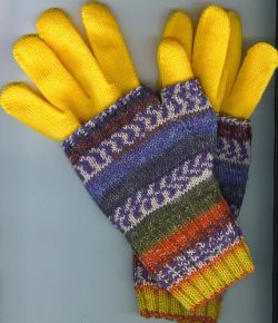 Fingerless Mittens