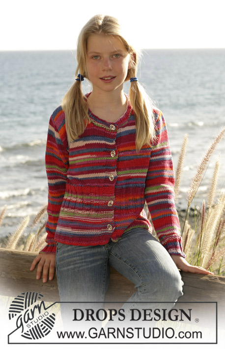 Cardigan drops design top