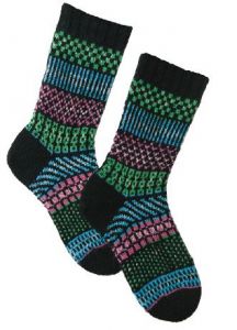 Simple Stripes Fair Isle Socks