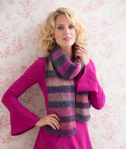 Striped Shaded Scarf