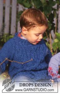 Boy's Cable Sweater