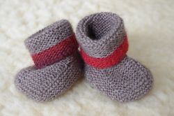 Seamless Stay on Baby Booties