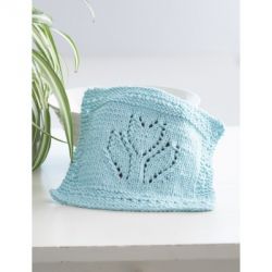 Spring Tulip Dishcloth