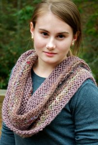 Long Ways Garter Cowl