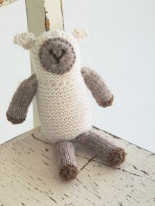 Knit Little Lamb Toy