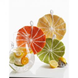 Citrus Slice Dishcloth