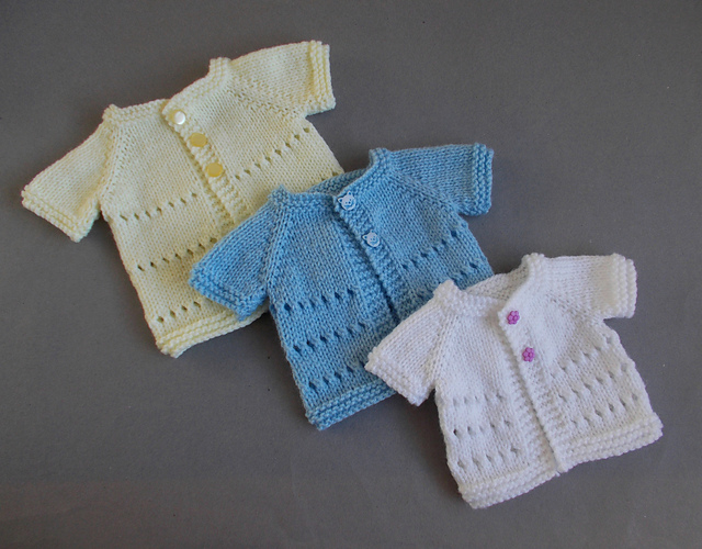 Knitting Patterns Galore Little Jay Premature Baby