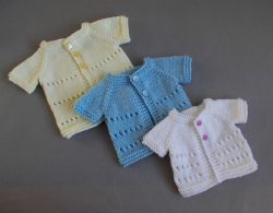 Little Jay - Premature Baby Cardigans