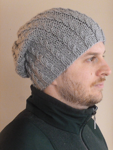 Knitting Patterns Galore - The Overcomer Beanie