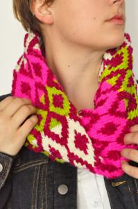 Neon Diamond Cowl