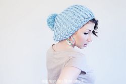 Slouchy Fisherman's Rib Hat