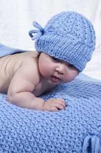 Cherub Aran Mock Eyelet Baby Hat