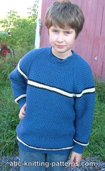 free knitting patterns for boys sweaters