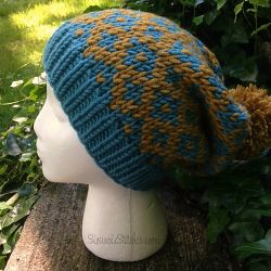 Diamond Slouch Hat