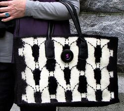 Knit Stitch Tote