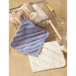 Eyelet & Ridge Dishcloth